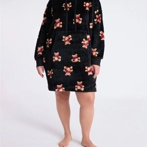 NWT Hoodie Dress Women’s Oversized Plush Lounger